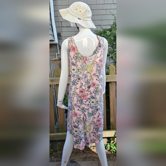 Gilmour Floral Sleeveless Dress. Rayon Blend, Med, Layers Well - Picture 11 of 13